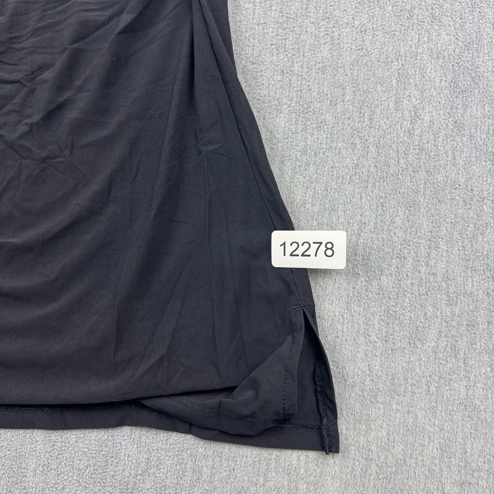 Gymshark Tank Top Women XL Black Mesh Open Back Gym Workout Active Running - Picture 9 of 9